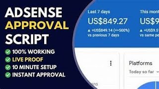 how to use adsense approval script  adsense account closed problem  adsense loading script [upl. by Ahsini]