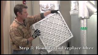 How to Change a Filter in a Blower Coil Unit [upl. by Burner220]