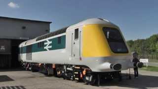 HD Prorotype HST Power Car 41001 Starts Up At Ruddington  Clag Thrash amp Marston Cooler 29913 [upl. by Ani]