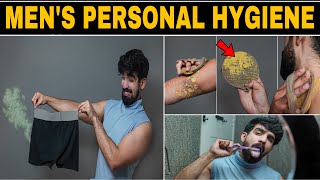 Men PERSONAL HYGIENE Private  Life saving hacks for men Yellow Teeth Tanning Hair removal [upl. by Anasxor]