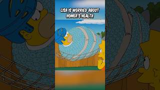 Lisa is worried about Homers health [upl. by Solokin]