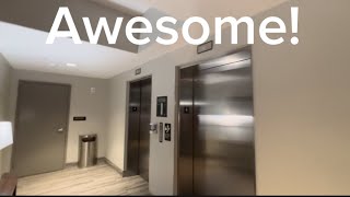 Awesome ThyssenKrupp Elevators at the Candlewood Suites in Lebanon Tennessee ￼ [upl. by Frydman]