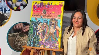 Presentado el cartel oficial del Carnaval de Águilas 2025 obra de la artista aguileña Irina Cazorla [upl. by Sheryle]