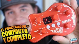 EL PROCESADOR DE EFECTOS MÁS BARATO Y COMPLETO PARA GUITARRA  Ammoon PockRock [upl. by Neo61]