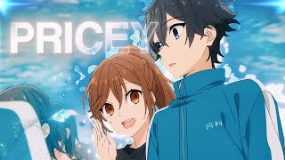 Pricey  Horimiya EditAMV Project File [upl. by Meeka]