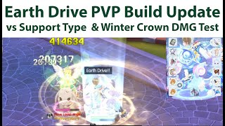 Earth Drive PVP Build Update  ED vs Support Type  Divine Avenger  Ragnarok M Eternal Love [upl. by Llehsal]