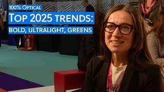 Top eyewear trends 2025 bold ultralight greens [upl. by Nylyrehc943]