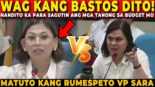 🔴 WAG kang BASTOS VP SARA MATUTO kang RUMESPETO sa KOMITENG to  CONG QUIMBO  Jevara PH [upl. by Anayra]