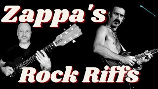 A Frank Zappa Rock Guitar Primer  How to Play Some of His Greatest Riffs  with Tabs [upl. by Lester76]