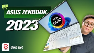 Đánh giá ASUS Zenbook 14 OLED 2023 UX3402VA nâng cấp đáng giá nhất là cấu hình  GenZ Viet [upl. by Graubert]