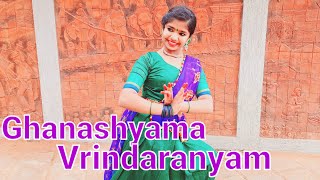 Ghanashyama Vrindaranyam  Semi classical Dance  Kochu kochu santhoshangal  Janaki [upl. by Paloma517]