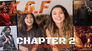 KGF Chapter 2  Official Trailer Reaction [upl. by Ittocs]