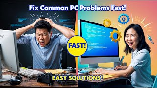 Fix COMMON PC PROBLEMS FAST with These EASY SOLUTIONS fixpcissues quickpcfix pcproblem [upl. by Amadas]