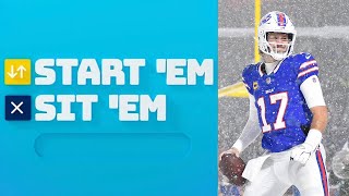 Start Em Sit Em Week 14  NFL Fantasy Live [upl. by Hoyt]