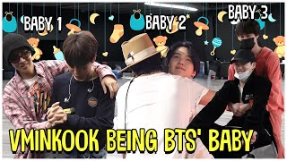 BTS VMINKOOK Being Bangtans Forever Babies [upl. by Ellatnahc]