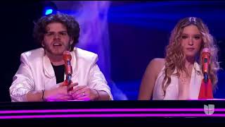 Lucero Mijares y Paty Cantú cantan “Criminal” en Juego de Voces 2024 [upl. by Ettenom]