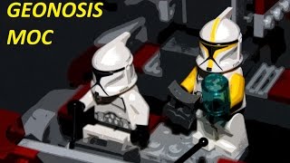 LEGO Star Wars Geonosis Moc [upl. by Luy]