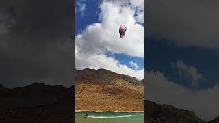 Kitesurfing in Stavros Beach [upl. by Ahsenhoj]