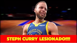 URGENTE STEPHEN CURRY ESTÁ LESIONADO E PREOCUPA WARRIORS [upl. by Lia506]