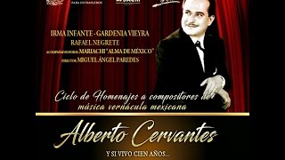 Alberto Cervantes Ciclo de homenajes a compositores de música vernácula mexicana [upl. by Feucht]