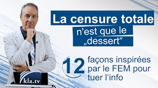 12 façons inspirées par le FEM pour tuer l’info 💥 La censure nest que le « dessert » dIvo Sasek [upl. by Janey304]