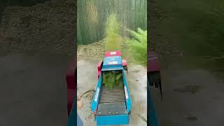 Chaff cuttercutting grass making animal feedmachine farmequipment feed [upl. by Mallissa118]