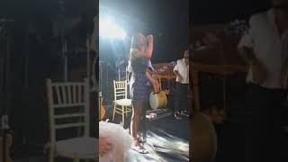 Tuvana Turkay singing in Gizem Karaca wedding [upl. by Him]