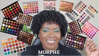 RANKING ALL OF MY MORPHE PALETTES [upl. by Schnabel]