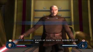 Star Wars Revenge of The Sith Count Dooku Gameplay [upl. by Ardine]