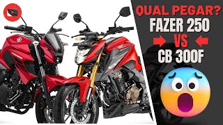 CB300F Twister 2023 x Fazer FZ25 ABS 2023  QUAL COMPRAR [upl. by Dina]