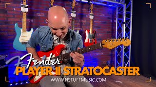 The AllNew Fender Player II Stratocaster Rosewood Fretboard [upl. by Errot]