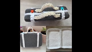 Tuto valise à trésor au crochet AlextitiaTutoCrochet [upl. by Naujaj]