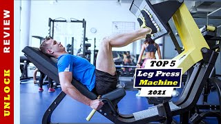 ✅ Top 5 Best Leg Press Machine For Home Gym 2024 Tested amp Reviewed [upl. by Hanzelin]