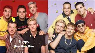 Backstreet Boys vs Nsync [upl. by Adnawat131]