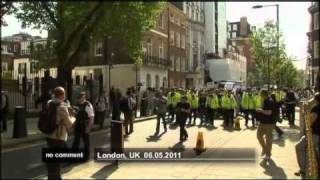 London probin Laden protest [upl. by Patterson]