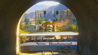 INSANE TRAIN CHALLENGES GTA 5 Challenges [upl. by Lange894]