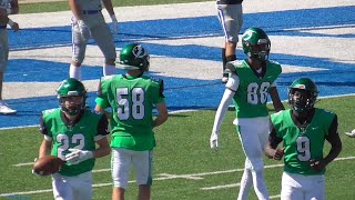 Northmont JV football vs Miamisburg [upl. by Eirhtug]