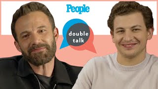 Ben Affleck amp Tye Sheridan Talk New Film The Tender Bar amp Working With George Clooney  PEOPLE [upl. by Ahsikyw]