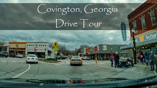 Driving Throughout Covington Georgia  Suburban City Tour  4K [upl. by Ylaek873]