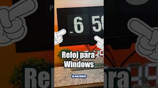 El mejor reloj para windows softwareengineer windows setuptour estudiantesuniversitarios [upl. by Negaet894]