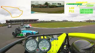 Caterham Academy Crash Green Group Round 6 Knockhill Reverse [upl. by Incrocci]