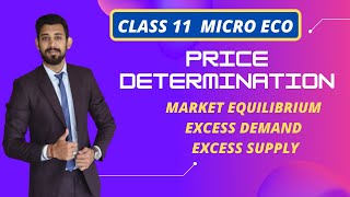 Price determination  Micro economics  Class 11  Part 1 [upl. by Caril378]