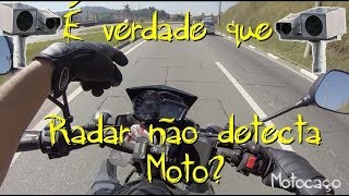 Como o Radar de transito funciona radar não detecta moto [upl. by Niawtna]