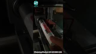 How To Use Screen Printing Machine Overprinting 2 Color For Plastic Tube screenprinting [upl. by Eirahcaz]