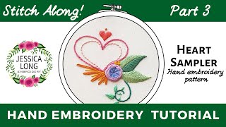 Embroidery Sampler Update Part 3 [upl. by Ecyob]