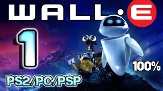 WallE Walkthrough Part 1  100 PS2 PSP PC Level 1 amp 2  BnL TuneUp amp Sandstorm Sprint [upl. by Gustavo381]