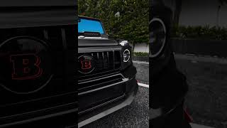 MercedesBenz BRABUS G63 Black Red Edition двухцветная роскошь short shorts mercedesbenz [upl. by Howenstein524]