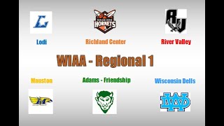 WIAA Regional Wrestling  Richland Center MAT 2 [upl. by Krucik]