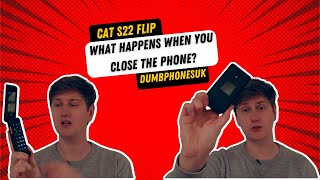 CLOSING The Phone Does WHAT Testing Closing The Phone Calls Spotify YT  CAT S22 Flip Dumbphone [upl. by Ellingston]