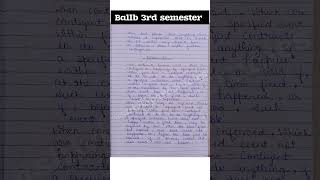 Contingent contract law notes ballb 3rd semester ccsuniversity [upl. by Niffirg356]